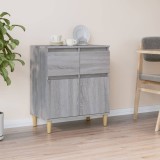 VidaXL Servantă, sonoma gri, 60x35x70 cm, lemn prelucrat