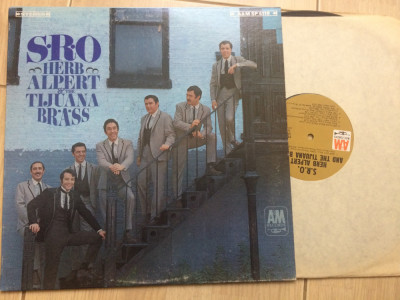 Herb Alpert &amp;amp; The Tijuana Brass S.R.O. disc vinyl lp muzica mariachi latino USA foto