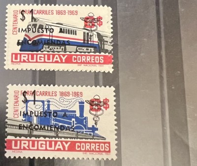 1972. Uruguay. Tren foto