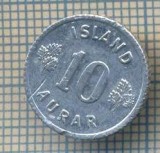 AX 242 MONEDA - ISLANDA - 10 AURAR -ANUL 1970 -STAREA CARE SE VEDE, Europa