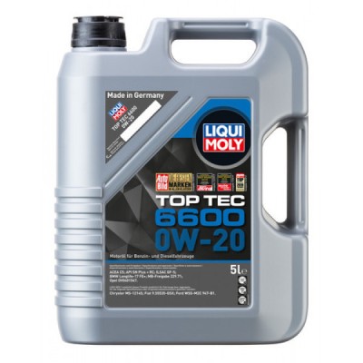 Ulei motor Liqui Moly Top Tec 6600 0W20, 5 l foto