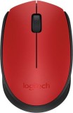 MOUSE LOGITECH, &quot;M171&quot;, PC sau NB, wireless, 2.4GHz, optic, 1000 dpi, butoane/scroll 3/1, , rosu, &quot;910-004641&quot; (timbru verde 0.18 lei)