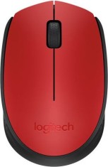 MOUSE LOGITECH, &quot;M171&quot;, PC sau NB, wireless, 2.4GHz, optic, 1000 dpi, butoane/scroll 3/1, , rosu, &quot;910-004641&quot; (timbru verde 0.18 lei)