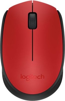 MOUSE LOGITECH, &amp;quot;M171&amp;quot;, PC sau NB, wireless, 2.4GHz, optic, 1000 dpi, butoane/scroll 3/1, , rosu, &amp;quot;910-004641&amp;quot; (timbru verde 0.18 lei) foto