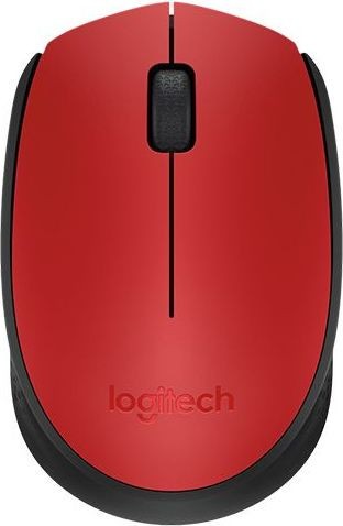 MOUSE LOGITECH, &quot;M171&quot;, PC sau NB, wireless, 2.4GHz, optic, 1000 dpi, butoane/scroll 3/1, , rosu, &quot;910-004641&quot; (timbru verde 0.18 lei)
