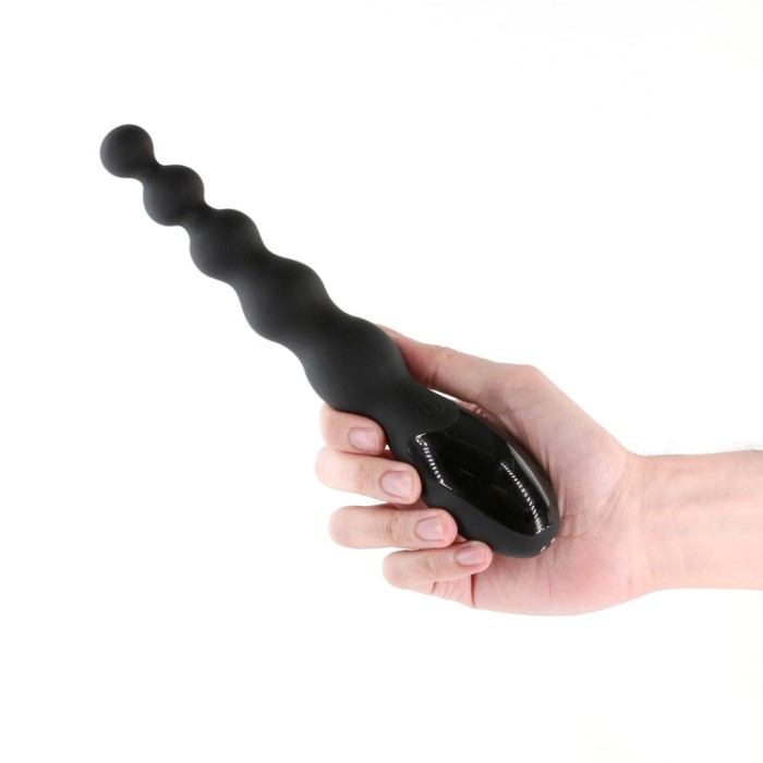 Bile Anale Cu Vibratii Renegade Virtua, Negru, 24 cm