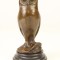 Bufnita- statueta din bronz pe un soclu din marmura VG-76