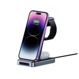 Cumpara ieftin Incarcator Tech-Protect A26 3 in 1 wireless Compatibil cu IOS Android 15w