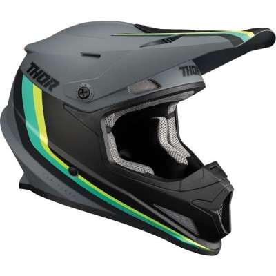 MBS Sector Helmet - Runner - MIPS(r) - Gray/Teal - Medium, THOR, EA, Cod Produs: 01107304PE foto