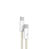 CABLU alimentare si date Baseus Dynamic 3, Fast Charging Data Cable pt. smartphone, USB Type-C la USB Type-C 100W, 1m, galben &amp;quot;P10367000Y11-00&amp;qu