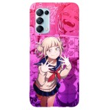 Husa compatibila cu Oppo A5 (2020) model Himiko Toga My hero academia, Silicon, TPU, Viceversa, Transparent, Carcasa
