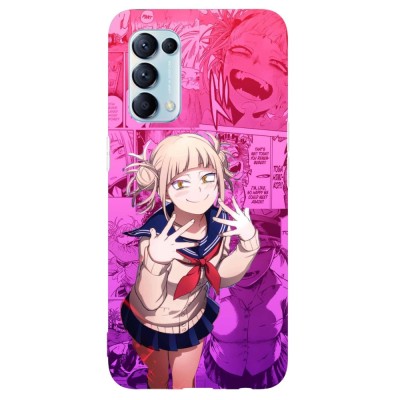 Husa compatibila cu Oppo A76 model Himiko Toga My hero academia, Silicon, TPU, Viceversa foto