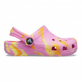 Saboti Crocs Classic Toddler Marbled Clog Roz - Taffy Pink/Multi