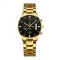 Ceas dama de mana Nibosi Elegant Fashion Casual Analog Quartz Argintiu Auriu Negru