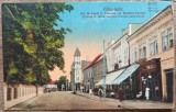 Str. General C. Coanda cu Hotelul Europa, Alba-Iulia// CP