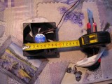 Ventilator pentru PC ZALMAN silentios cu latura de 9 cm, alimentare 12V DC, mufa cu 3 pini