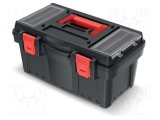 Ladă unelte KISTENBERG neagră polimer 476x258x226mm 12kg