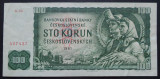 Cumpara ieftin Bancnota 100 KORUN / COROANE - RS CEHOSLOVACIA, anul 1961 * Cod 23