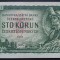 Bancnota 100 KORUN / COROANE - RS CEHOSLOVACIA, anul 1961 * Cod 23