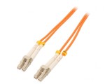 Patch cord fibră optică OM2 LC/UPC 1m LSZH, QOLTEC