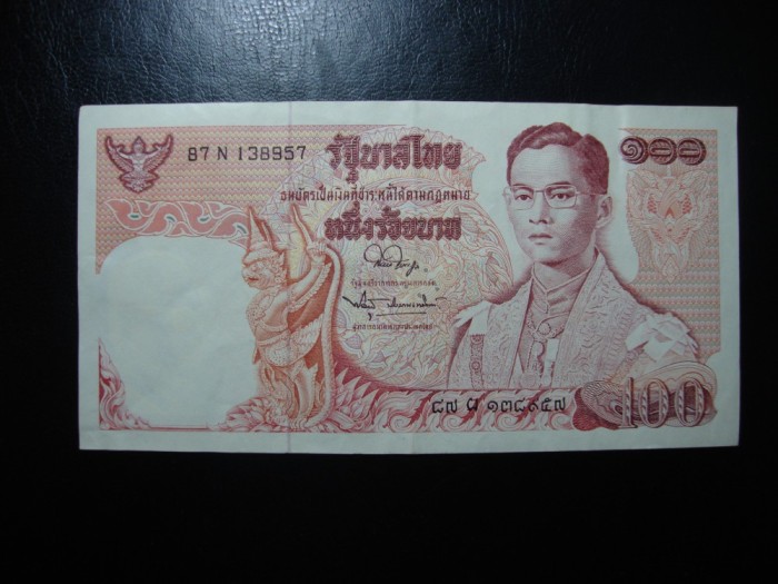 THAILANDA 100 BATH 1969 EXCELENTA