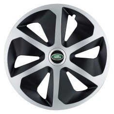 Set 4 capace roti Roco Gri-Negru R17 pentru gama auto Land Rover