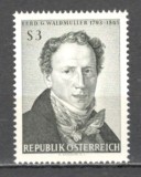Austria.1965 100 ani moarte F.G.Waldmuller-pictor MA.687