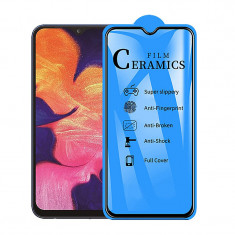 Folie Protectie Ecran OEM pentru Samsung Galaxy A10 A105 / Samsung Galaxy M10, Plastic, Full Face, Full Glue, 2.5D