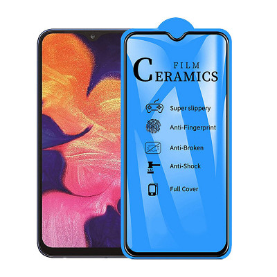 Folie Protectie Ecran OEM pentru Samsung Galaxy A10 A105 / Samsung Galaxy M10, Plastic, Full Face, Full Glue, 2.5D foto