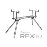 Rod Pod RPX Stalk Silver 2 posturi - Delphin