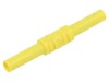 Adaptor Soclu Banană 4mm Galben 32A 1kV