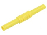 Adaptor Soclu Banană 4mm Galben 32A 1kV