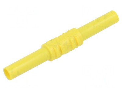 Adaptor Soclu Banană 4mm Galben 32A 1kV foto