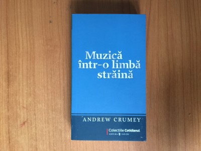 k0d MUZICA INTR-O LIMBA STRAINA-ANDREW CRUMEY foto