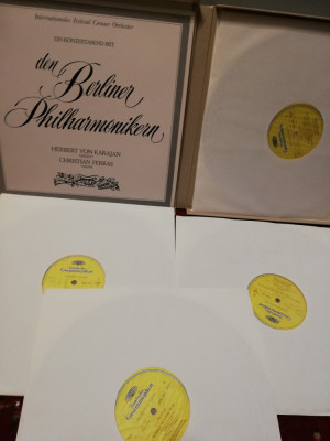 Berliner Philharmonic &amp;amp; Karajan &amp;ndash; Works &amp;ndash; 4LP Box (1975/Polydor/RFG) - Vinil/NM+ foto