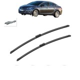 Cumpara ieftin Set 2 Stergatoare OPEL ASTRA J Saloon 2012-2015, pentru parbriz, Bosch Aerotwin