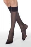 Șosete Lungi 3/4 Damă Lycra, Tension Soft 40 Den - Nero, 36-39 (23-25)