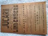 Reclama Magazinele ,, Jucarii Eftine Lindenberg,, strada Smardan 12,anii 1930