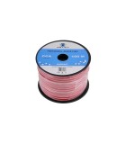 Cablu difuzor super flexibil CCA 2x1mm alb/rosu Cabletech KAB0407