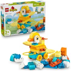 LEGO&reg; DUPLO&reg; - Animale pe roti 3 in 1 10448, 58 piese