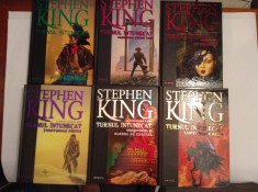 TURNUL INTUNECAT SERIA-STEPHEN KING -CARTONATE,EDITIE DE LUX (6 VOL) foto