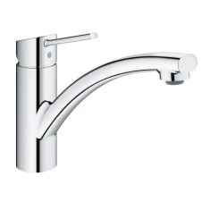 Baterie de bucatarie Grohe Swift, cartus ceramic 35 mm, finisaj cromat