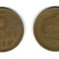Romania 1956 - 5 bani, circulata
