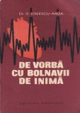 Cumpara ieftin Carte Dr. G. Ionescu-Amza - De vorba cu bolnavii de inima, Editura Medicala, Cardiologie, 1967, 82 pagini, brosata
