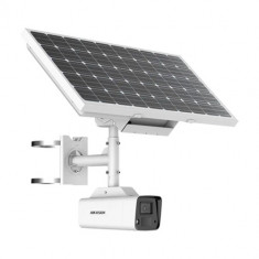 ColorVu - Camera solara 4MP, lentila 4mm, WL 30m, 4G, Panou solar+acumulator, Audio, IP67 - HIKVISION DS-2XS2T47G1-LDH-4GC18S40-4mm SafetyGuard Survei