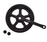 Pedalier cu o foaie 46 dinti cromat Cod:AWR0158