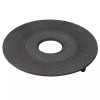 Suport din fonta pentru infuzoarele de ceai, diametru 17 x 2 cm, negru, Kinghoff