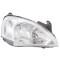Far Opel Corsa C, 07.2000-10.2003, Dreapta, tip bec H7+H7, reglare electrica, cu motoras, ECE Depo, 9196232, 9196283