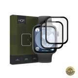 Folie Protectie HOFI Hybrid PRO+ pentru Huawei Watch Fit 4 / Fit 3 Set 2 bucati Plastic Neagra