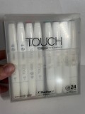 SET MARKERE ShinHan Art - TOUCH TWIN BRUSH - 24 buc - NOU !